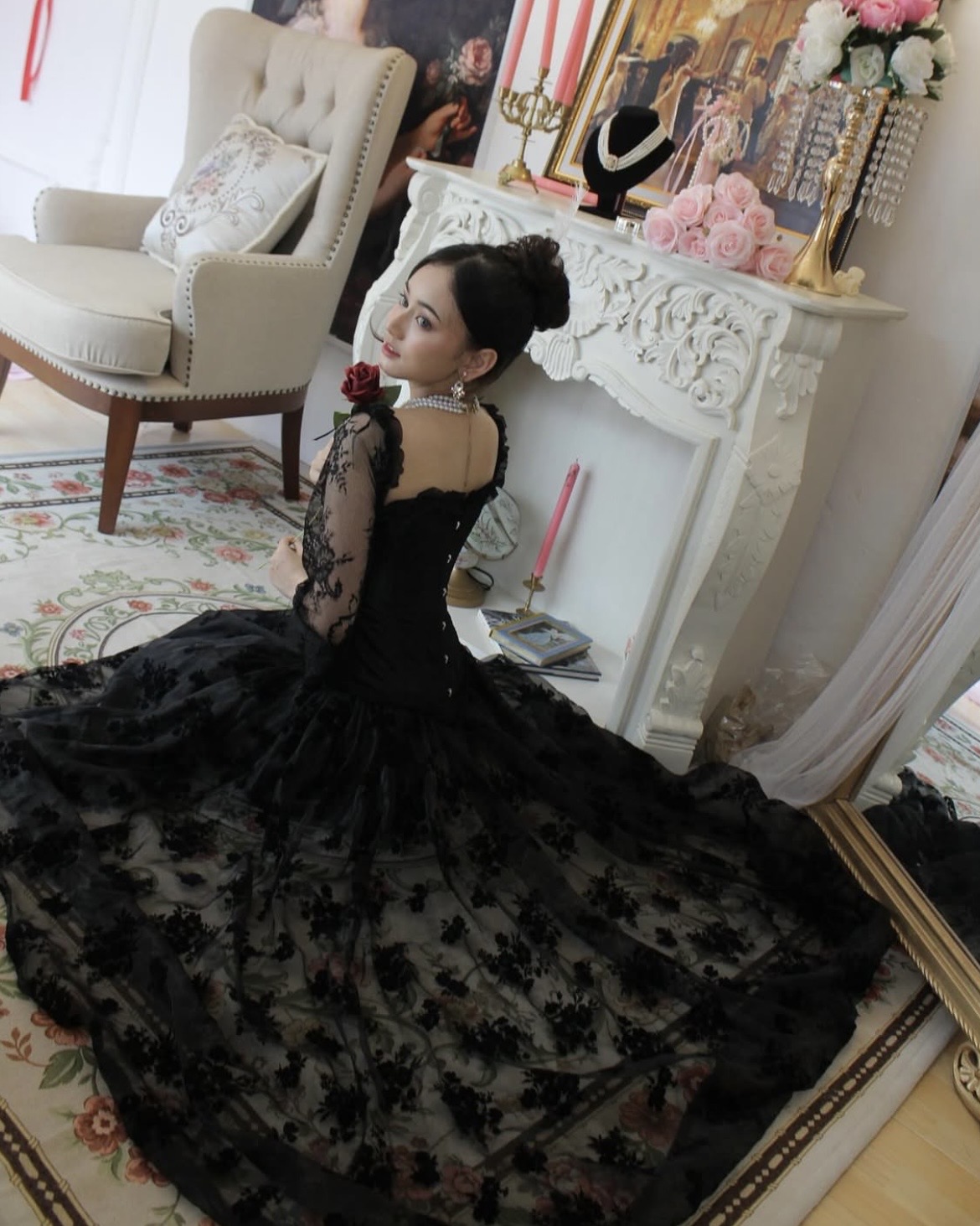 Noir Gown
